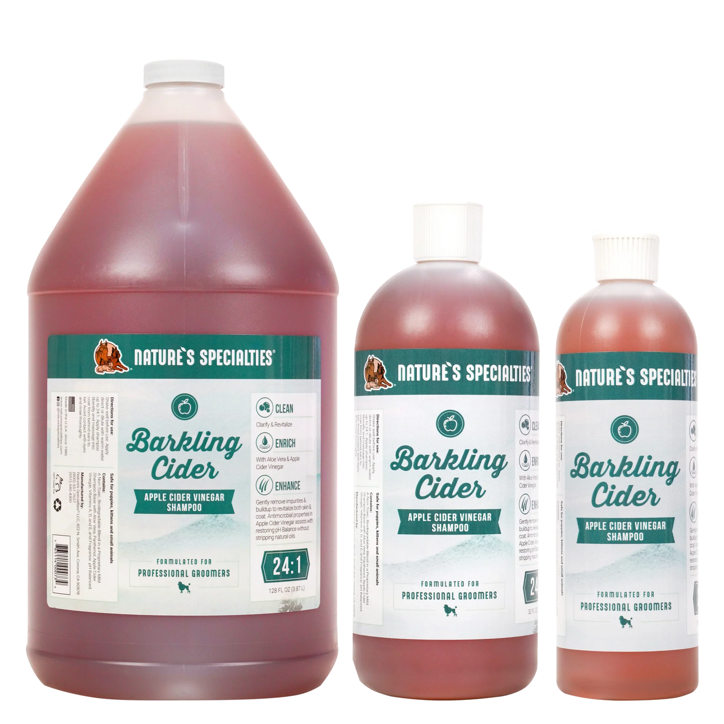Natures Specialties Barkling Cider Shampoo