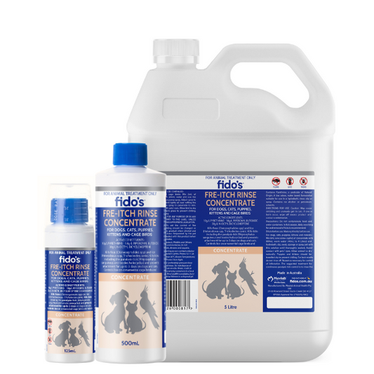 Fidos Fre-Itch Rinse Concentrate - 5L