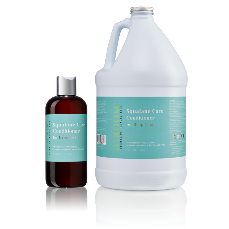 iGroom Squalane Care Conditioner for Drop Coat