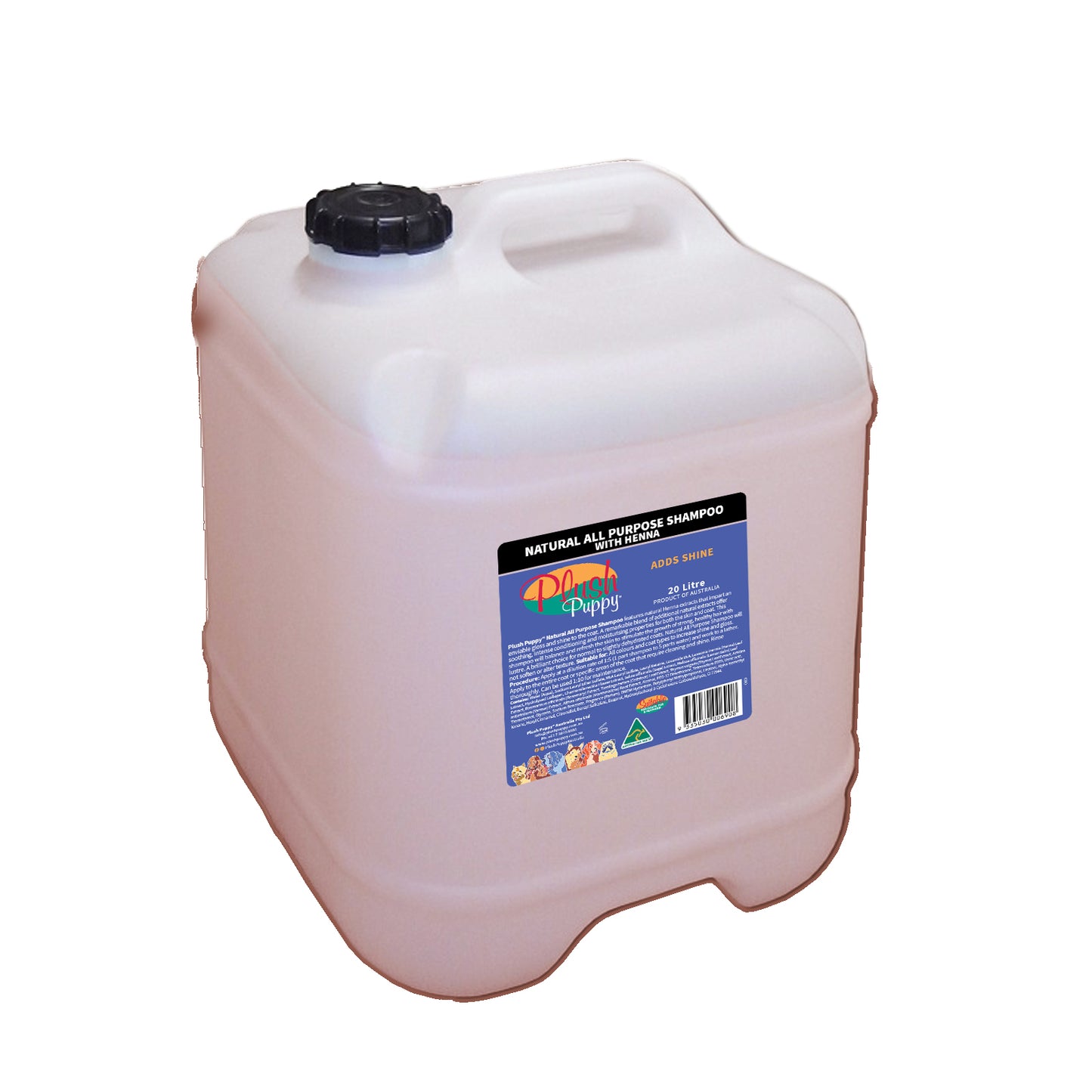 Plush Puppy Natural All Purpose Shampoo with Henna