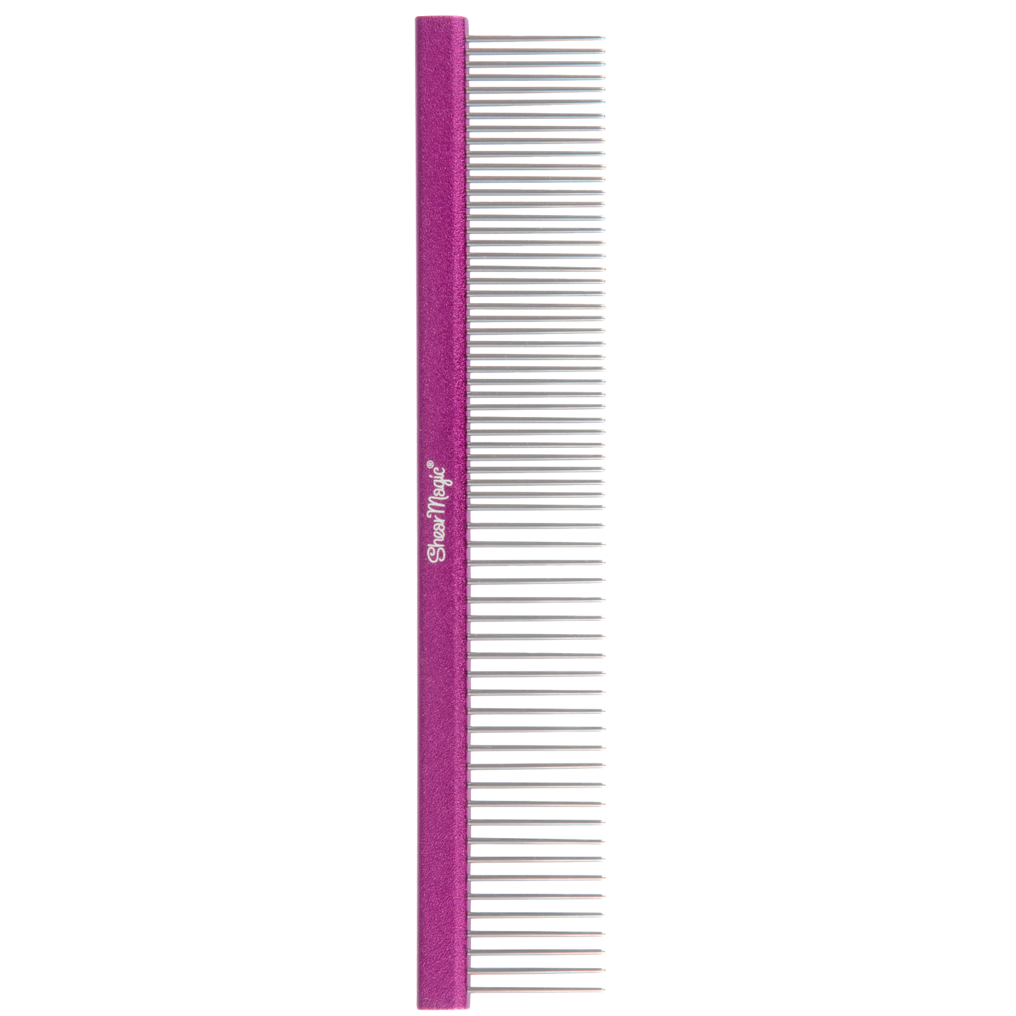Shear Magic Aluminium Comb 195mm, 26 coarse / 38 medium