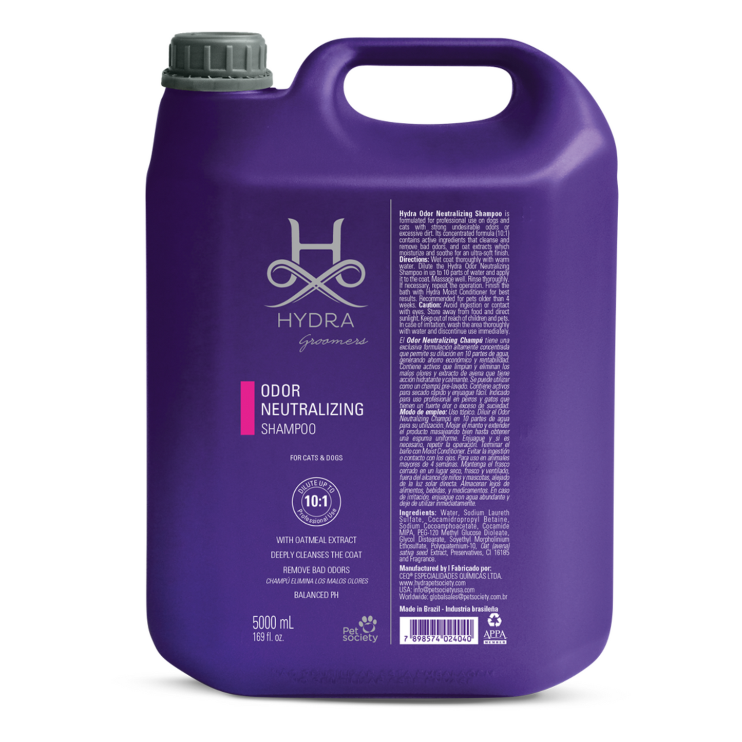 Hydra Groomers Odor Neutralising Shampoo