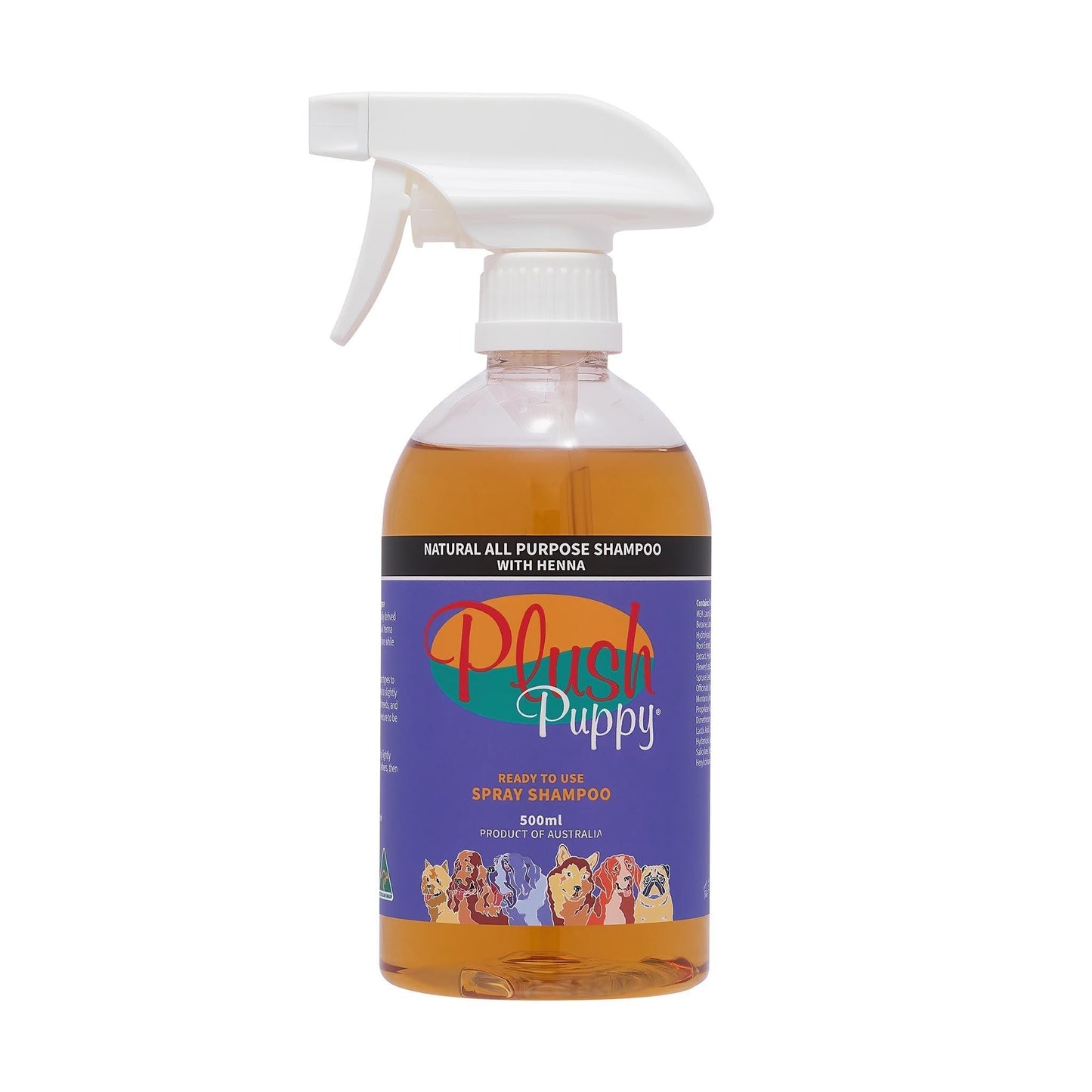 Plush Puppy Natural All Purpose with Henna - Spray Shampoo