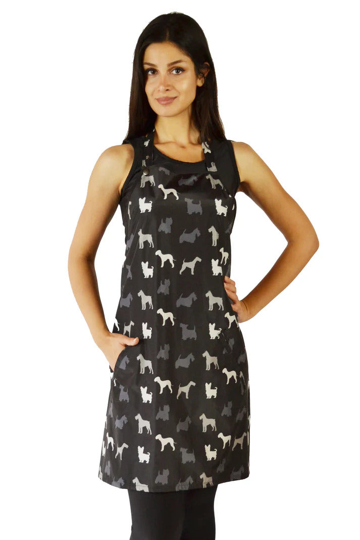 Ladybird Grey Terrier Waterproof Apron