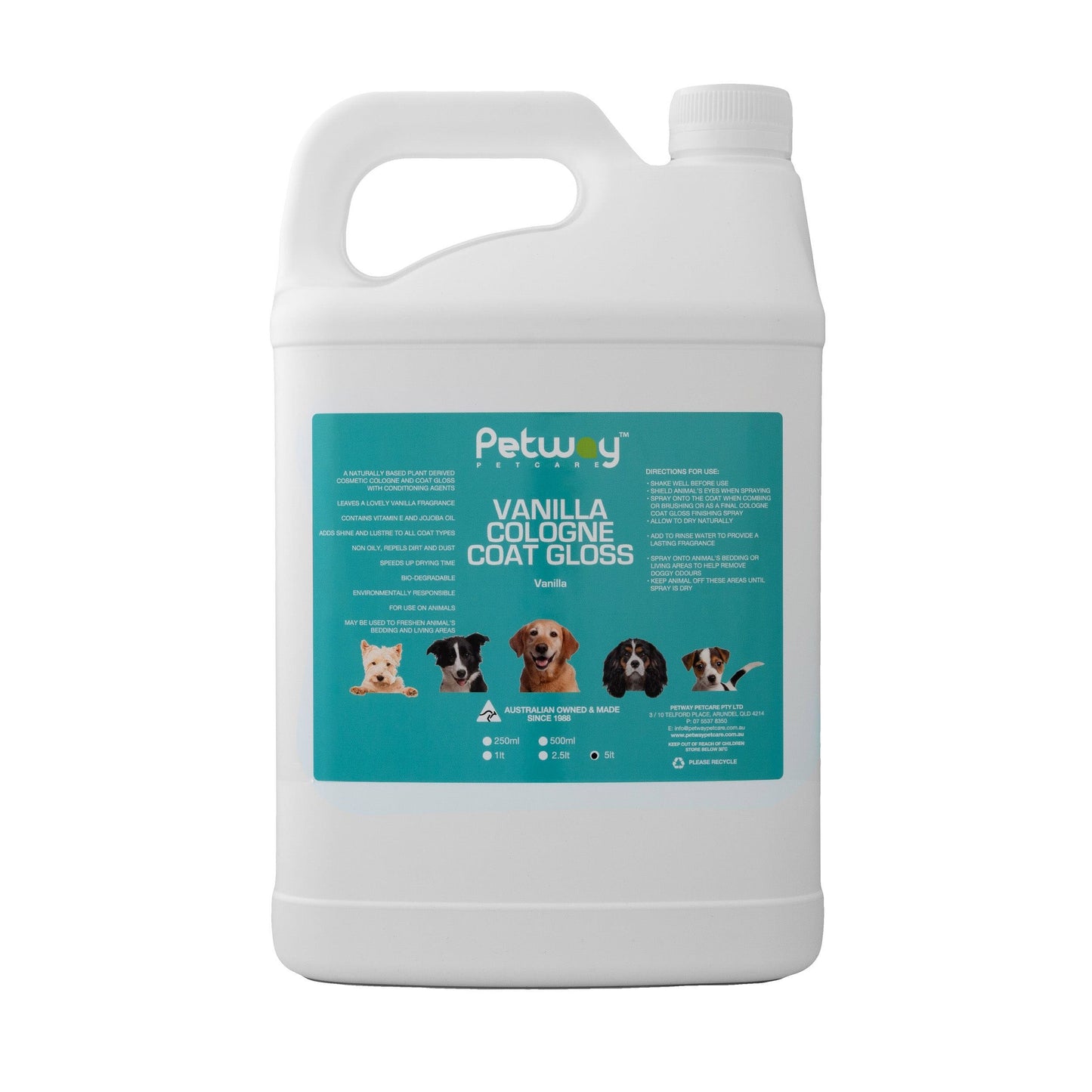 Petway Vanilla Cologne Coat Gloss