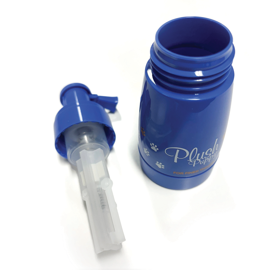 Plush Puppy Powder Spray Bottle