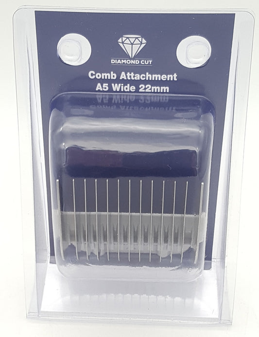 Diamond Cut Wide Comb Attachment - 22mm