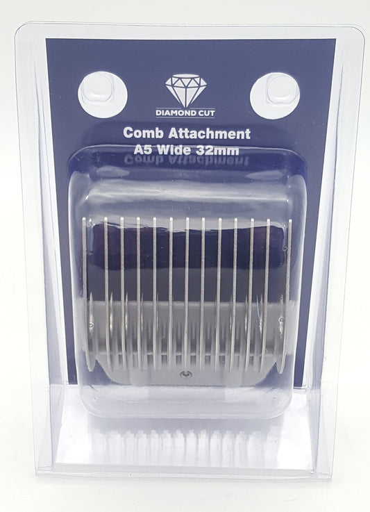 Diamond Cut Wide Comb Attachment - 32mm