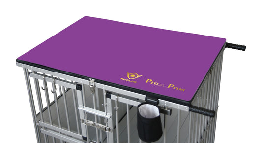 Aeolus Grooming Table Mat for Show Trolley 91.8cm x 64.6cm - Purple