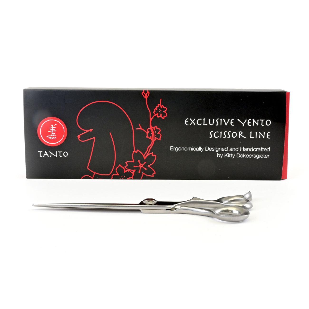 Yento TanTō Straight Scissor Laser Serrated Range