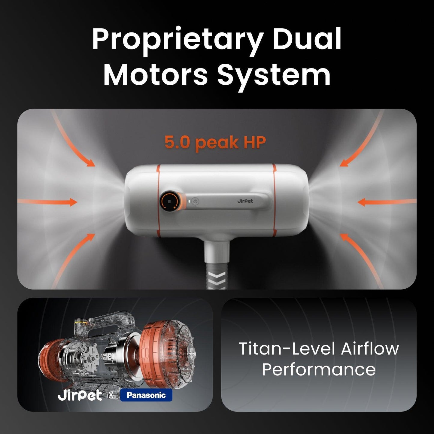 Jirpet Twin Titan I - Australian Approved Dual Motor Dryer