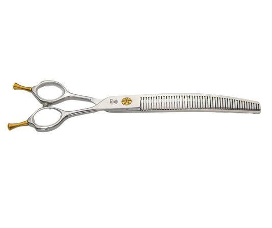 Diamond Cut 7.5"440C Curved Blender Scissor