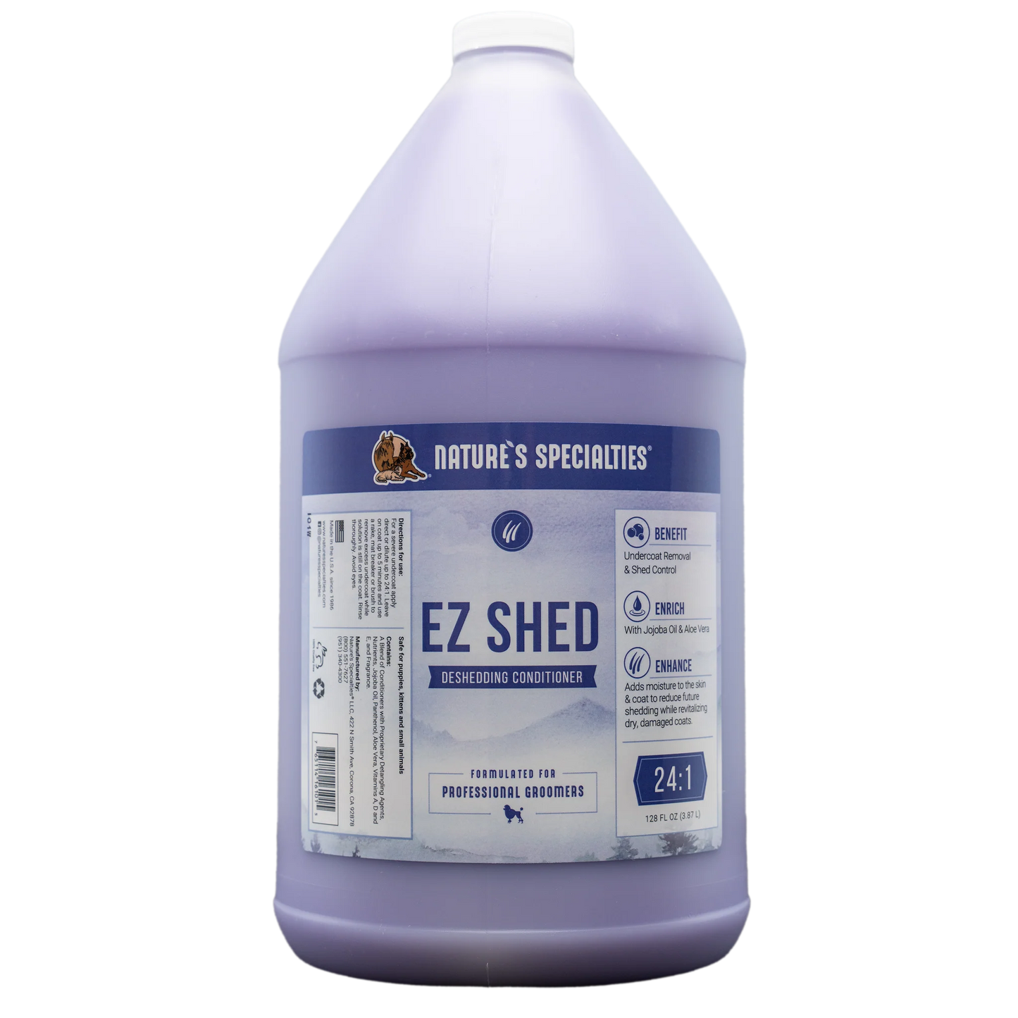 Natures Specialties Ez Shed Deshedding Conditioner
