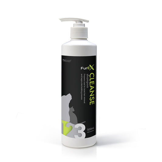 FurEx De-Shedding System Step 1: Cleanse