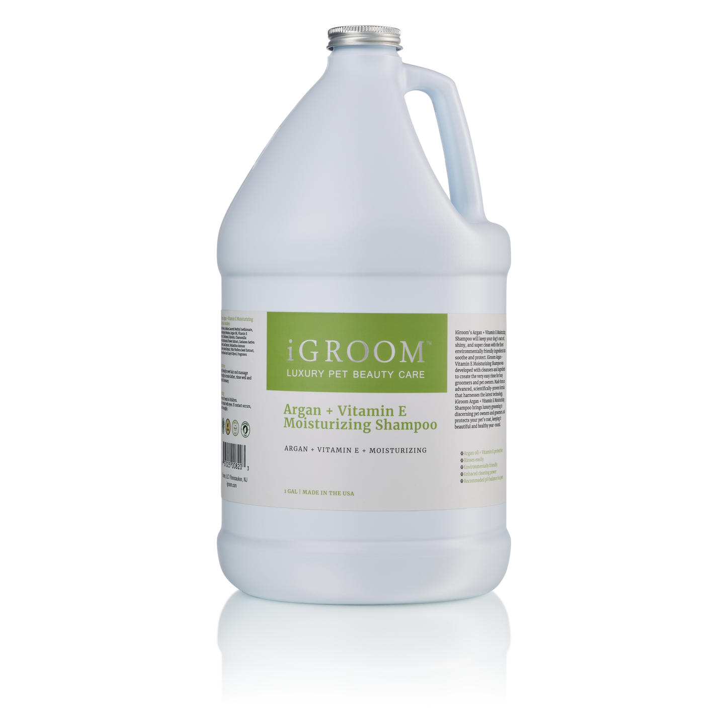 iGroom Argan + Vitamin E Moisturizing Shampoo