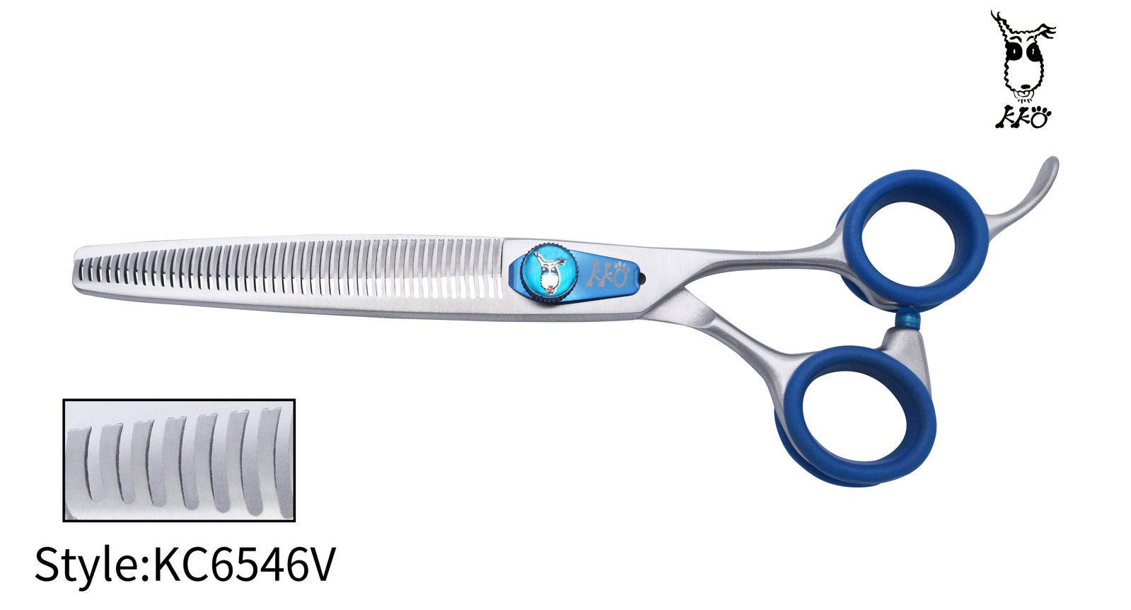 KKO Japanese Scissors Thinner with 46 V Teeth 6.5