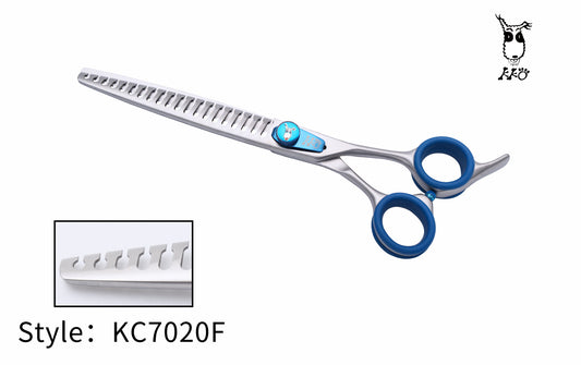 KKO Japanese Scissors Chunker with 20 Flat Teeth 7"