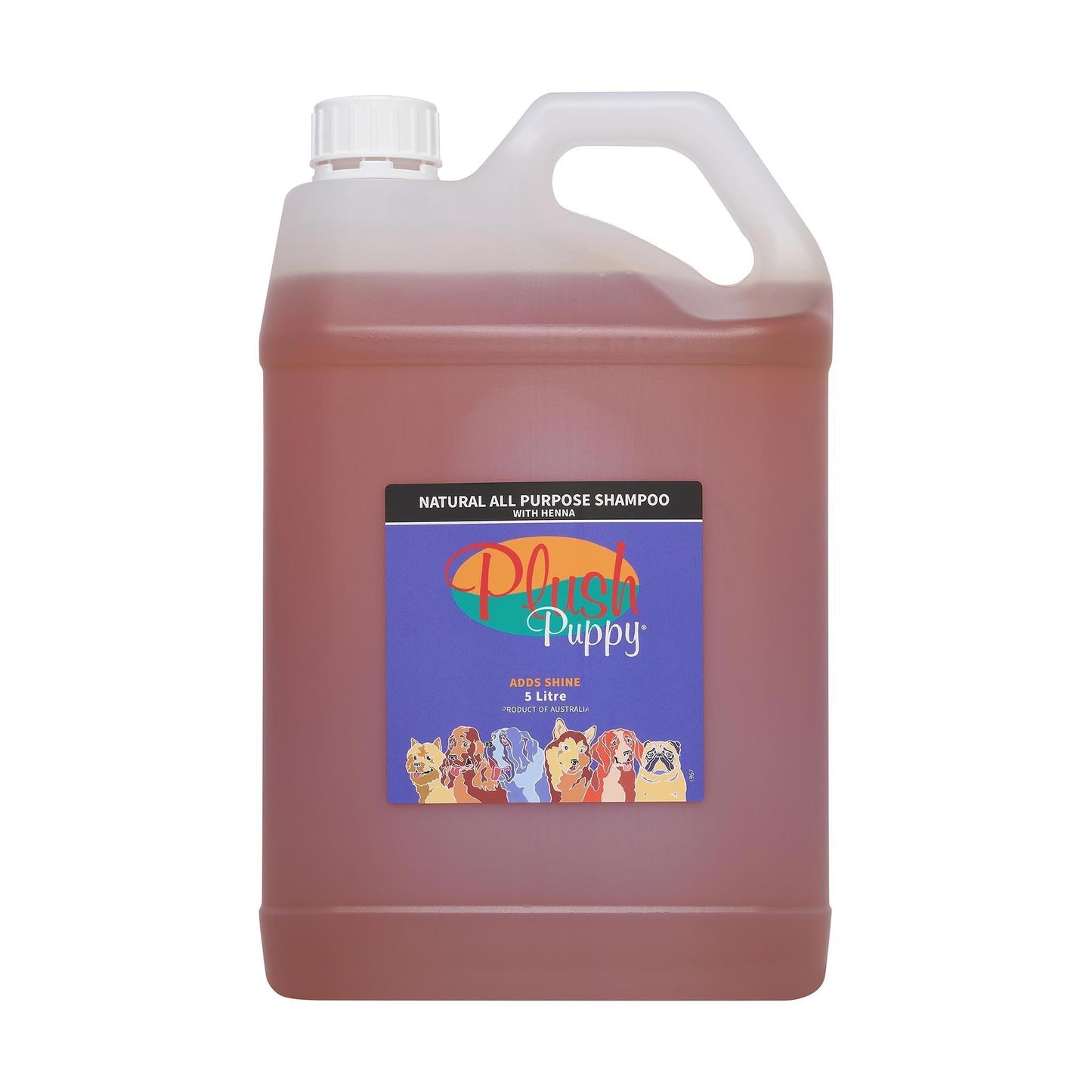 Plush Puppy Natural All Purpose Shampoo with Henna