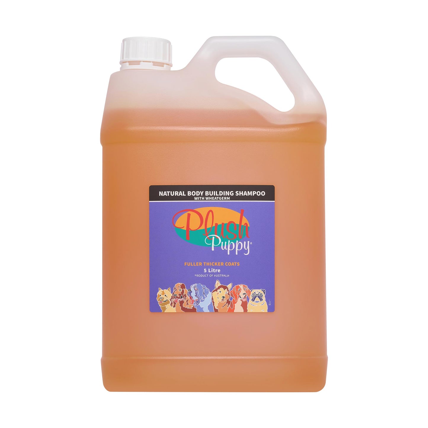 Plush Puppy Natural Body Building Shampoo with Wheatgerm