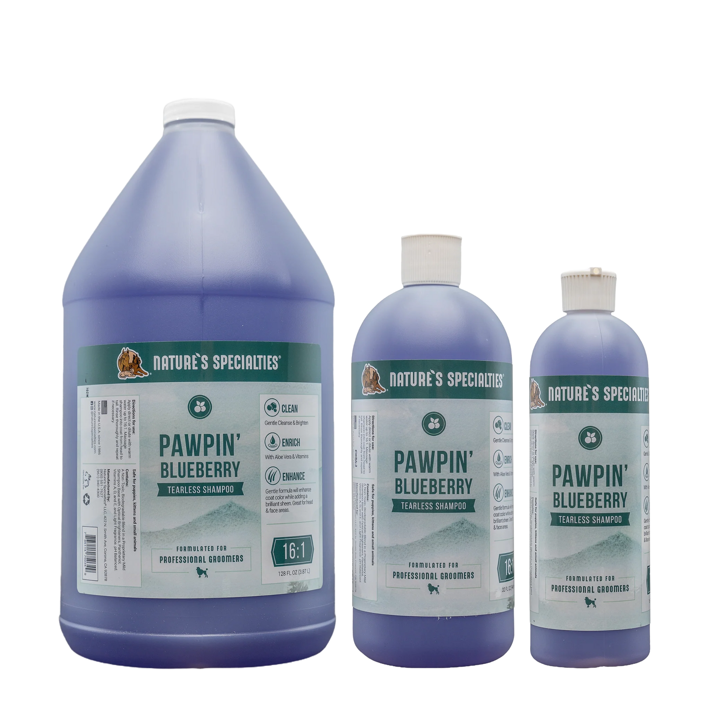 Natures Specialties Pawpin' Blueberry Shampoo