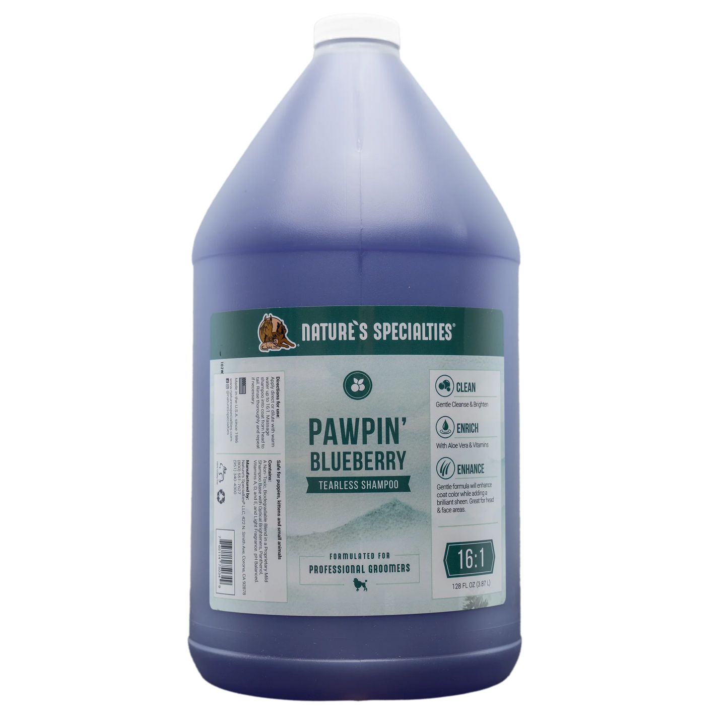 Natures Specialties Pawpin' Blueberry Shampoo