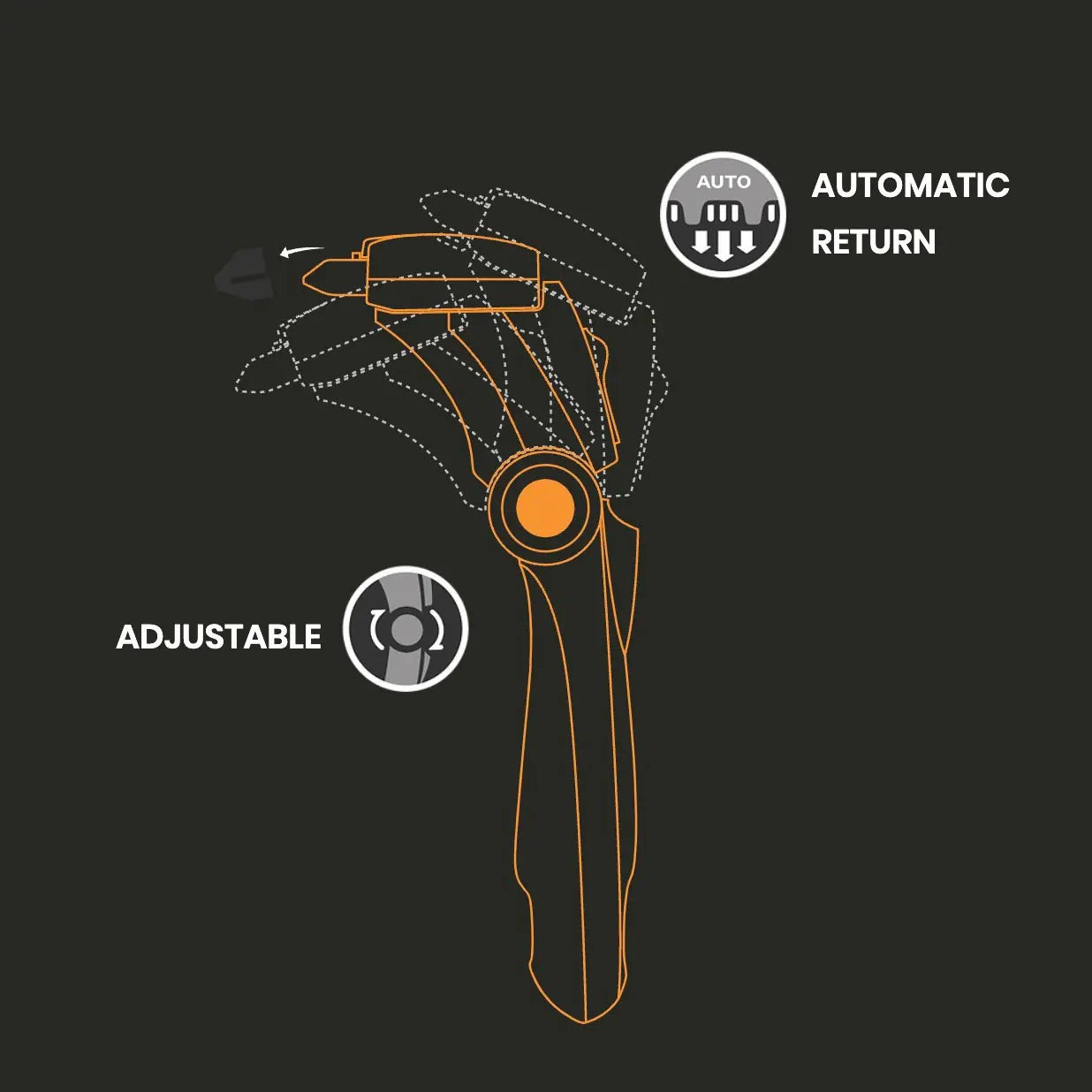 Refuresh Gentle Deshedding Brush for Long Hair - Blue