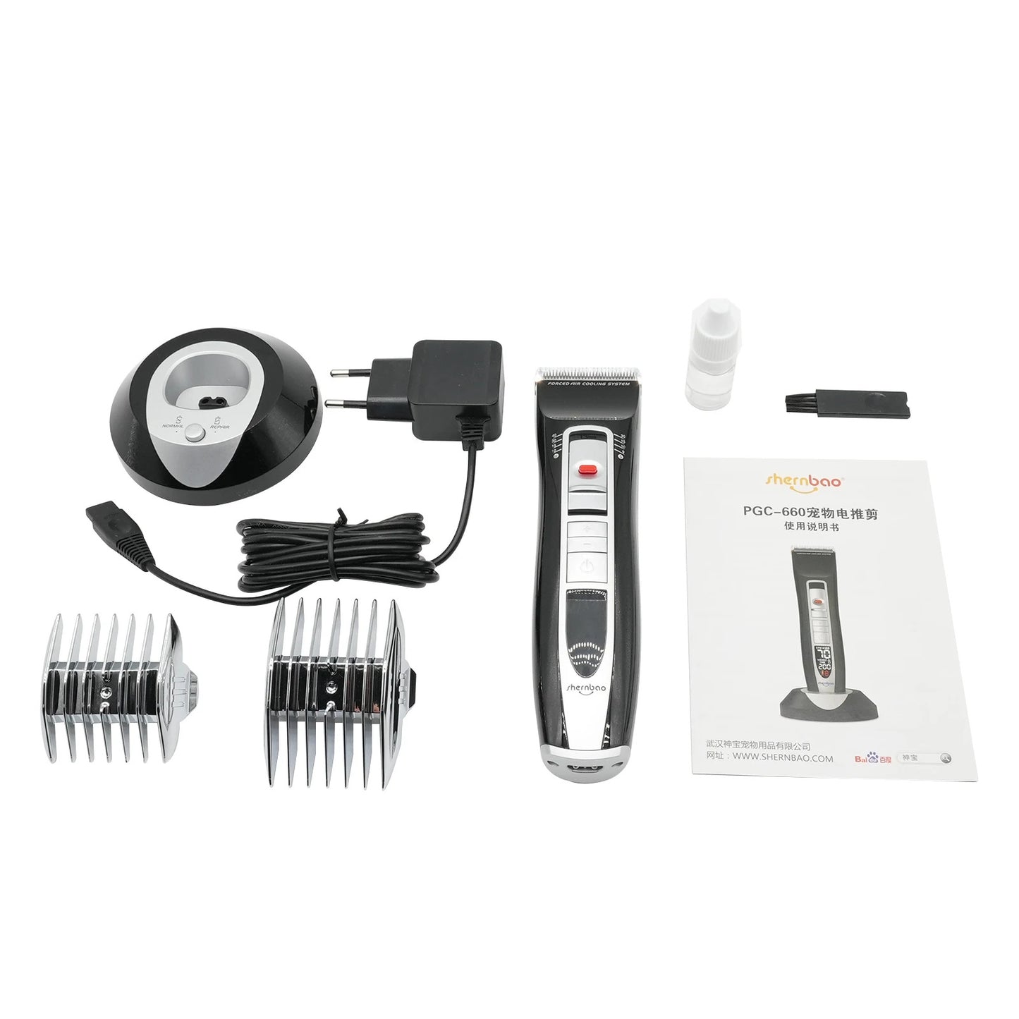 Shernbao Smart Digital 4-in-1 Adjustable Clipper PGC660