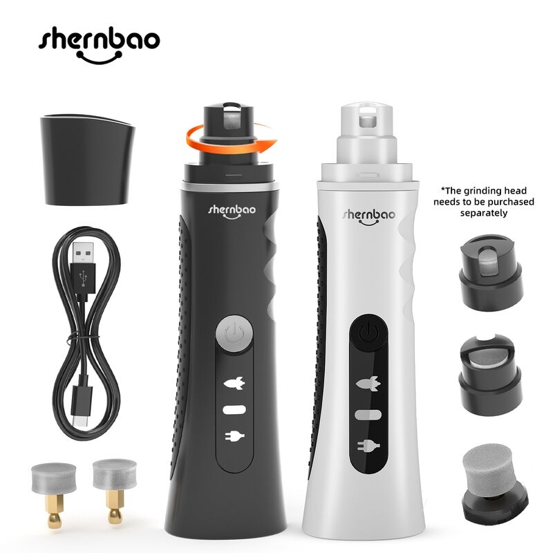 Shernbao 2 Speed Pet Nail Grinder with LED Light