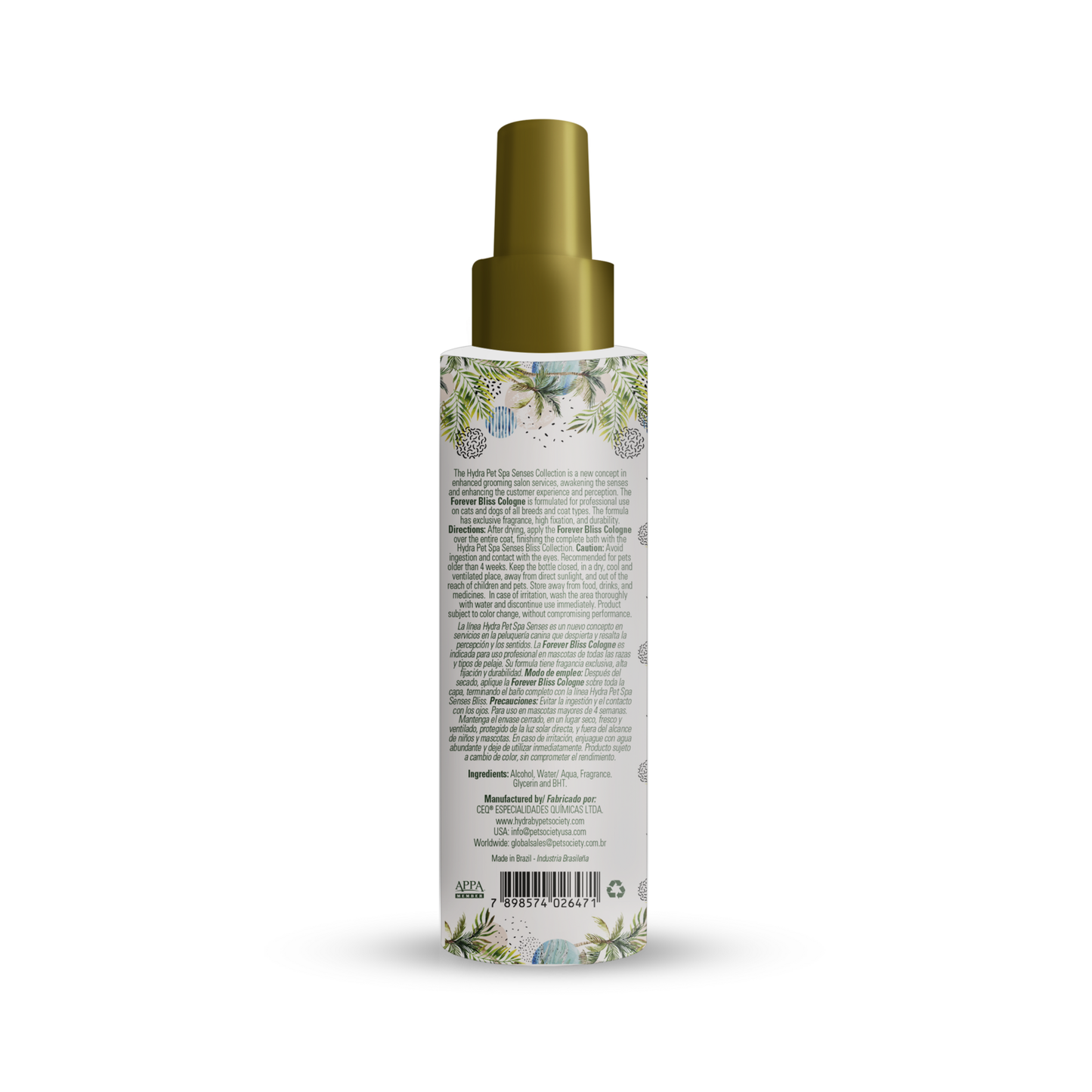 Hydra Pet Spa Senses Bliss Cologne 120ml