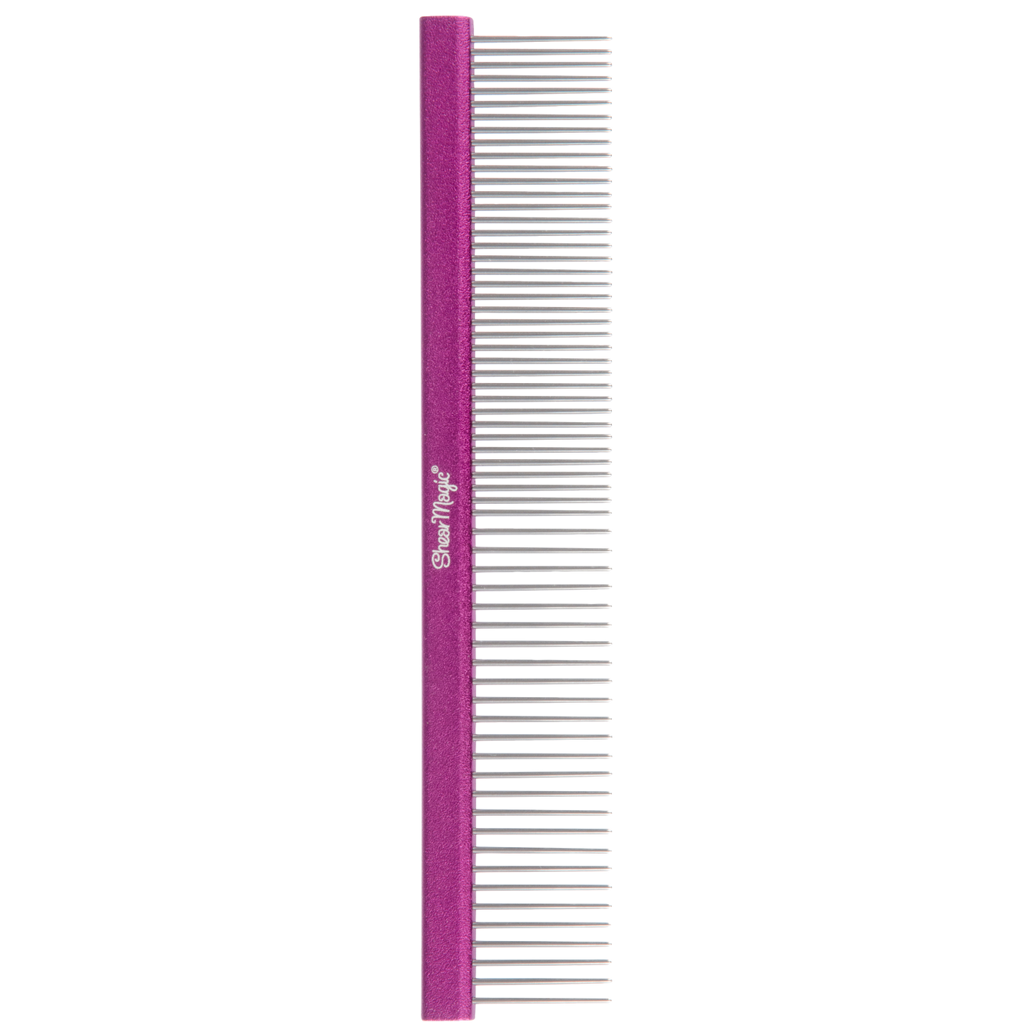 Shear Magic Aluminium Comb 195mm, 26 coarse / 38 medium