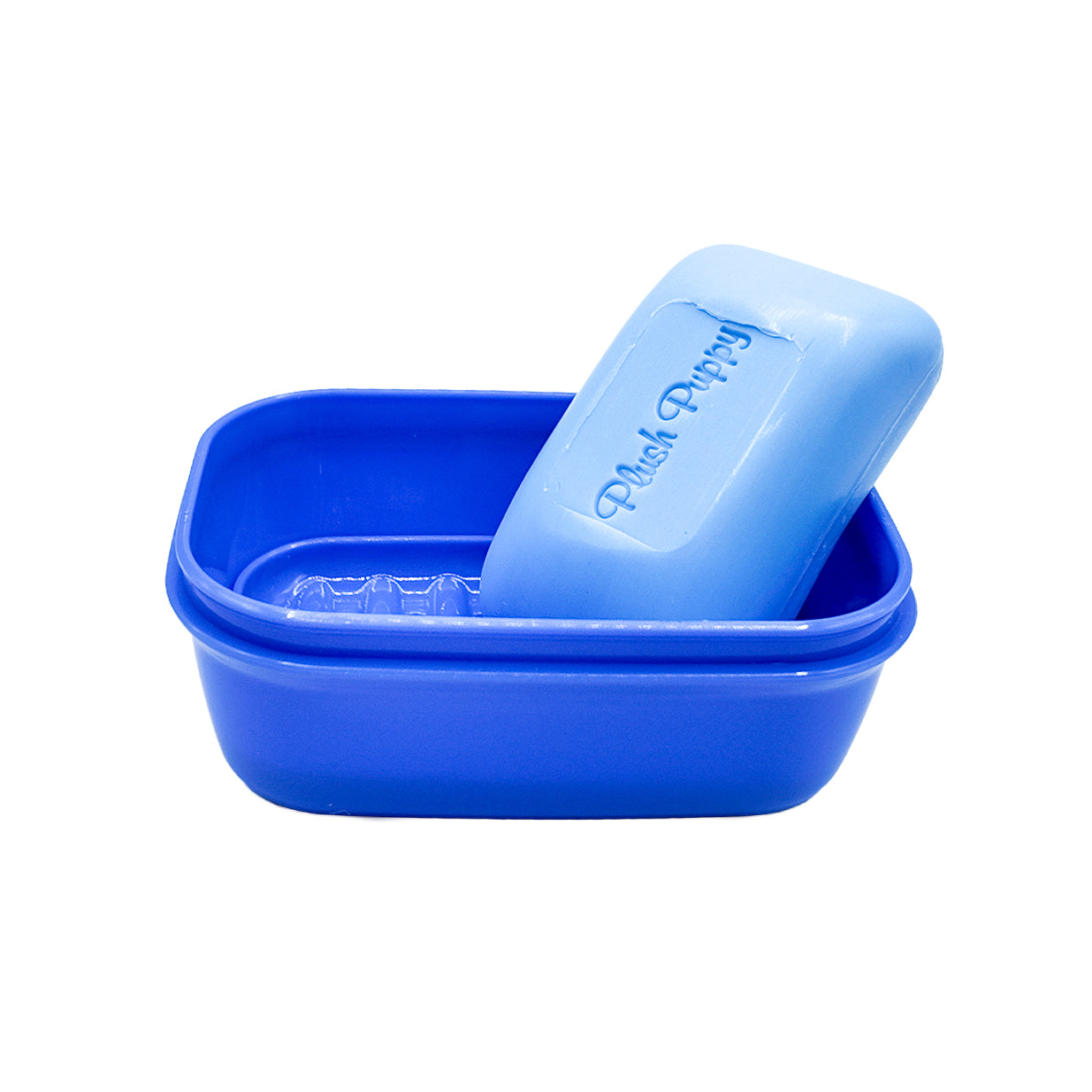 Plush Puppy Wonder Blok Plastic Soap Container