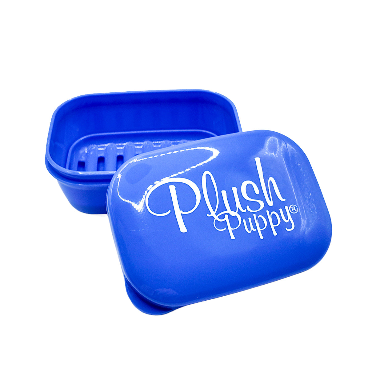 Plush Puppy Wonder Blok Plastic Soap Container