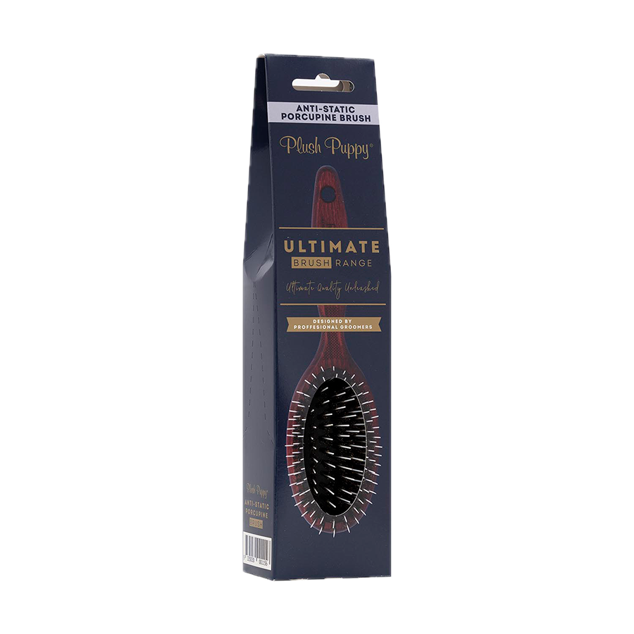 Plush Puppy Ultimate Anti-Static Porcupine Brush