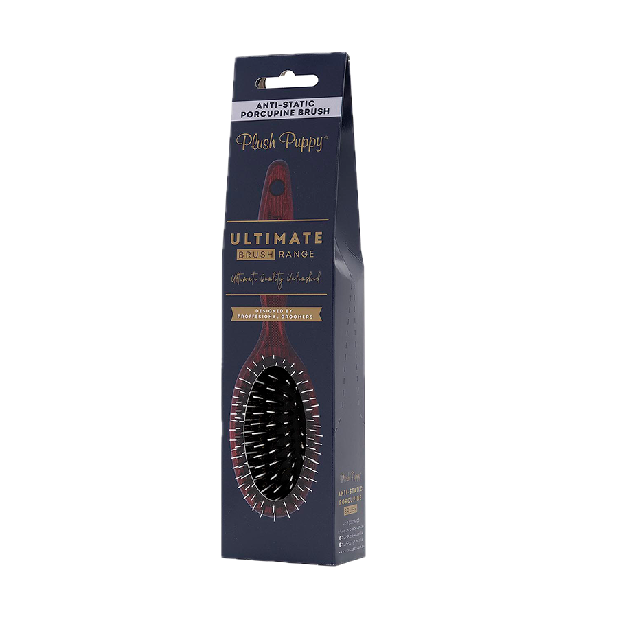 Plush Puppy Ultimate Anti-Static Porcupine Brush