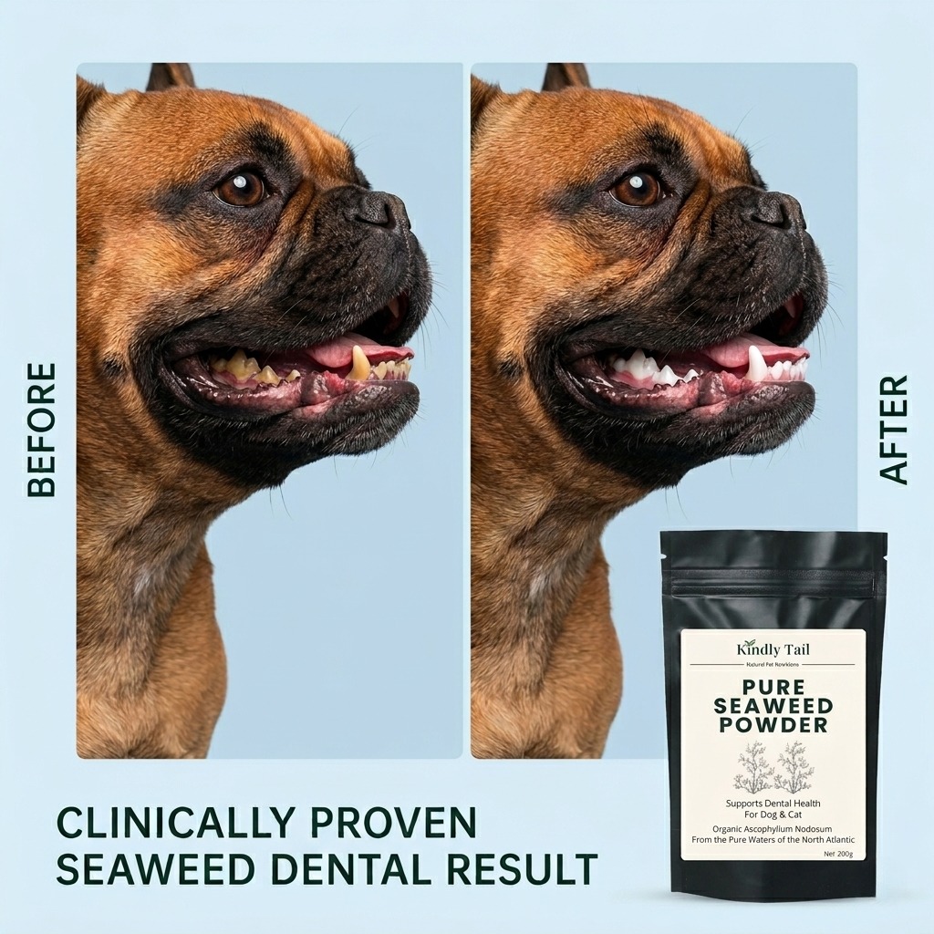 Kindly Tail Pure Seaweed Organic Dental Health Care for Dog and Cat
