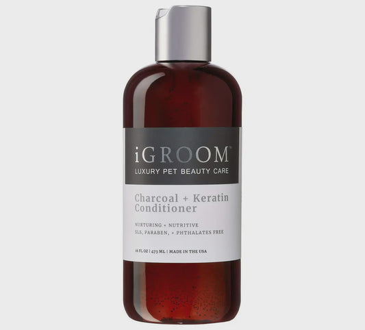 iGroom Charcoal + Keratin Conditioner 16oz (473ml)