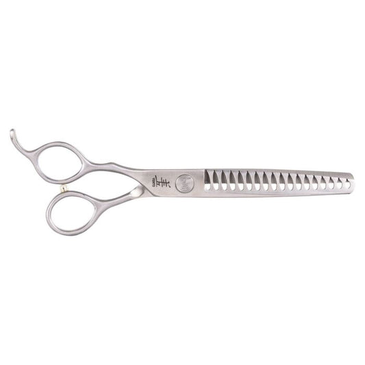 Yento Fanatic Series 7" Left Handed Chunker Scissor - 18 Teeth