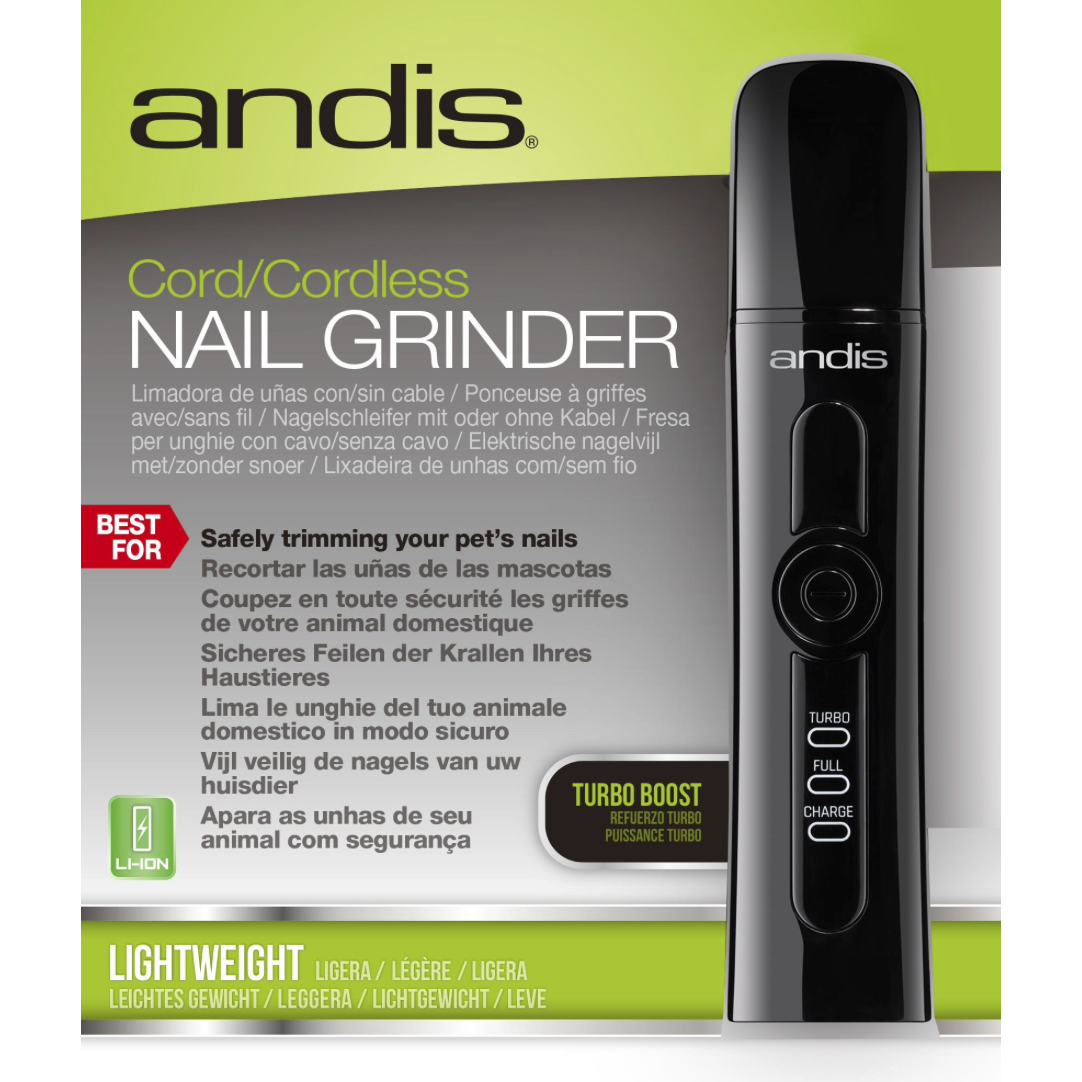 Andis Nail Grinder Cord/Cordless 2-Speed