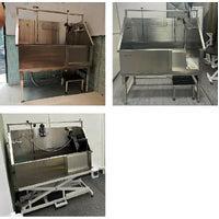Aeolus Stainless Steel All-In-One Electric Lifting Bath Tub (Sliding Door)