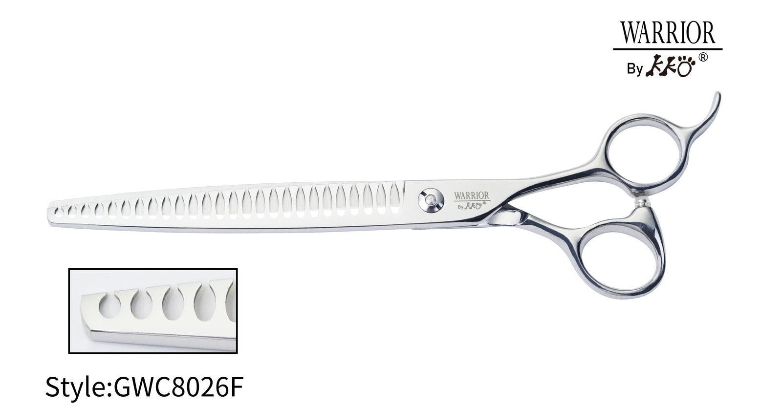 KKO Warrior Scissors Chunker with 26 Flat Teeth 8
