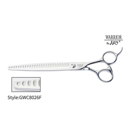 KKO Warrior Scissors Chunker with 26 Flat Teeth 8"