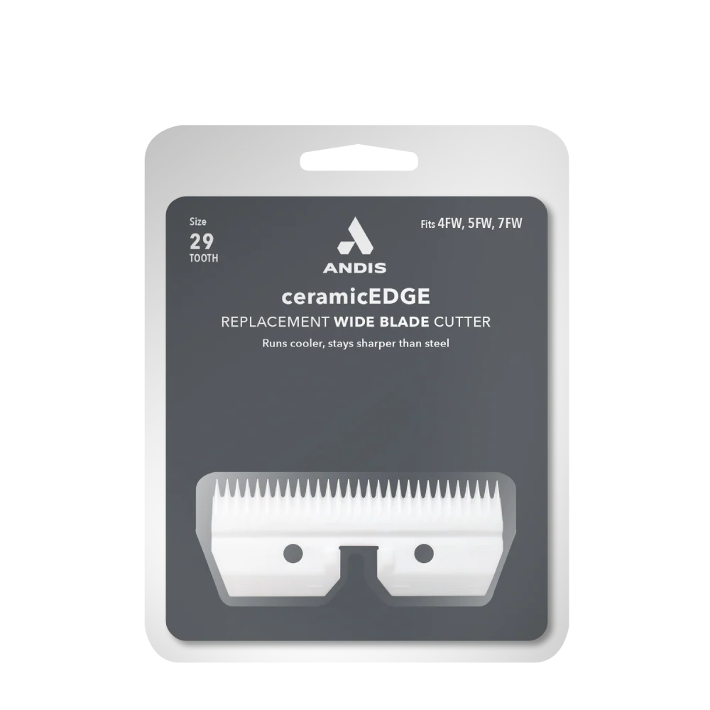 Andis CeramicEdge Fine Tooth Wide Blade Replacement Cutters