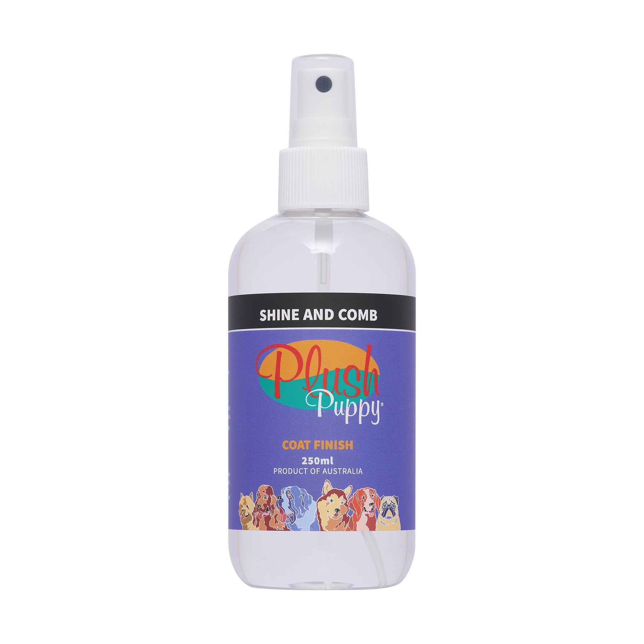 Plush Puppy Shine and Comb 250ml
