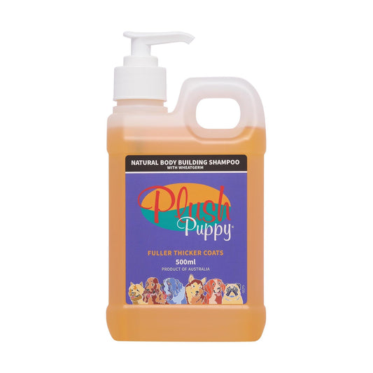 Plush Puppy Natural Body Building Shampoo with Wheatgerm