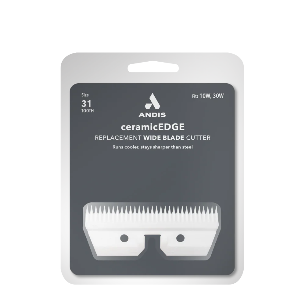 Andis CeramicEdge Fine Tooth Wide Blade Replacement Cutters