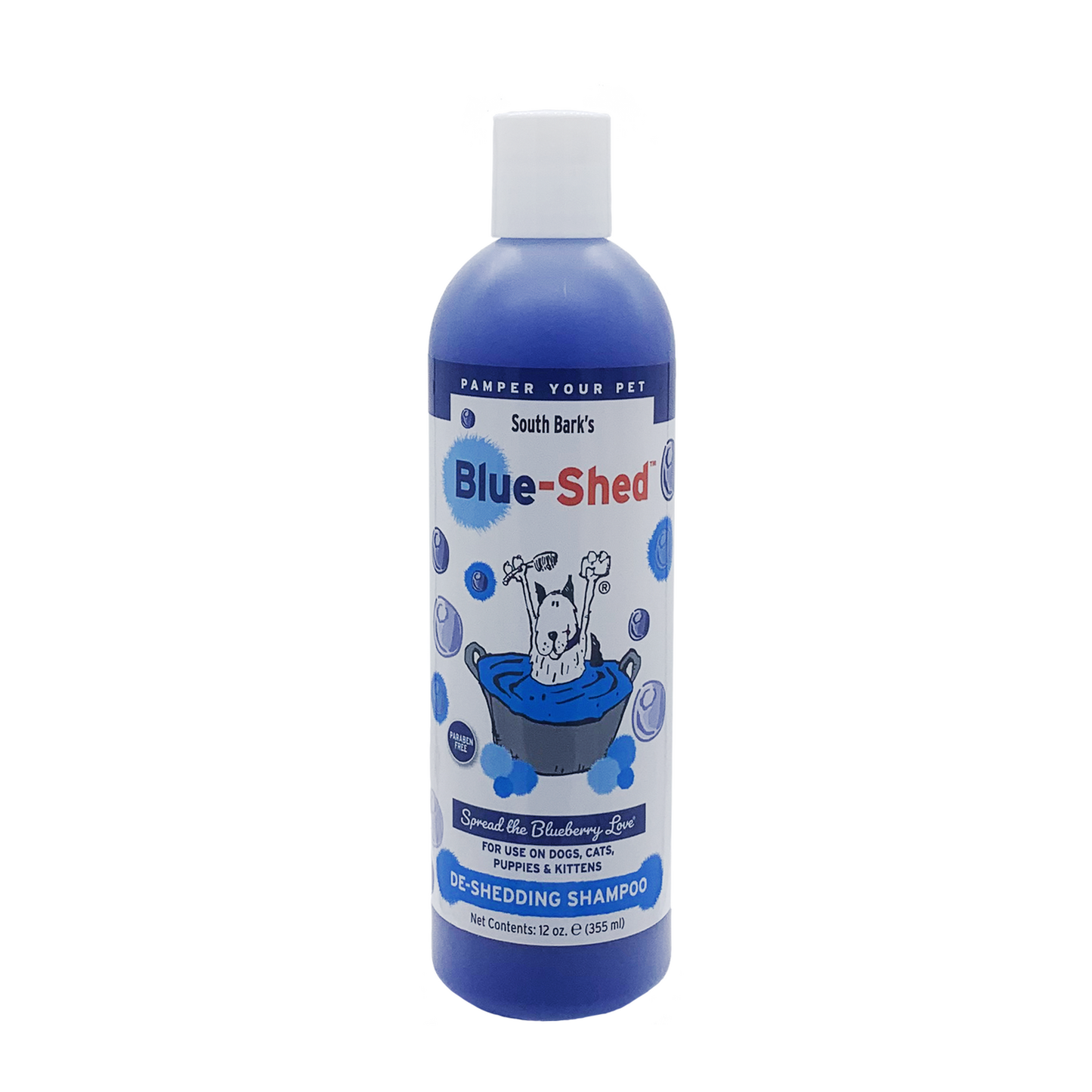 South Bark's Blue-Shed De-shedding Shampoo 355ml
