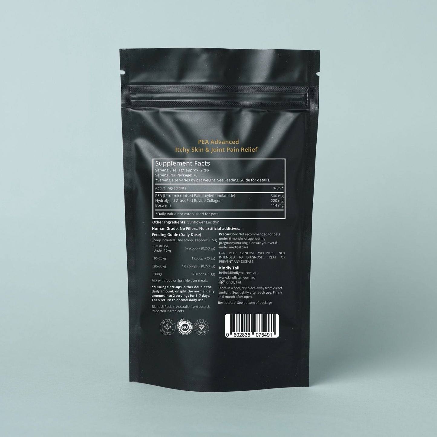 Kindly Tail PEA Advanced for Dogs & Cats