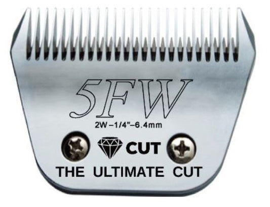 Diamond Cut Wide Blade #5F - 6.4mm
