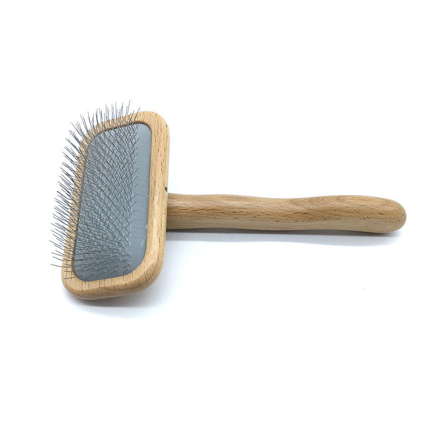 With Ergonomic Wooden Handle