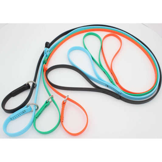 GroomTech Biothane Slip Leads 4' x 3/8" - Teal